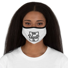 Load image into Gallery viewer, Side Hustle Co-Knockout Fitted Polyester Face Mask
