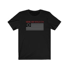 Load image into Gallery viewer, Side Hustle Co-B.R. Flag Unisex Jersey Short Sleeve Tee
