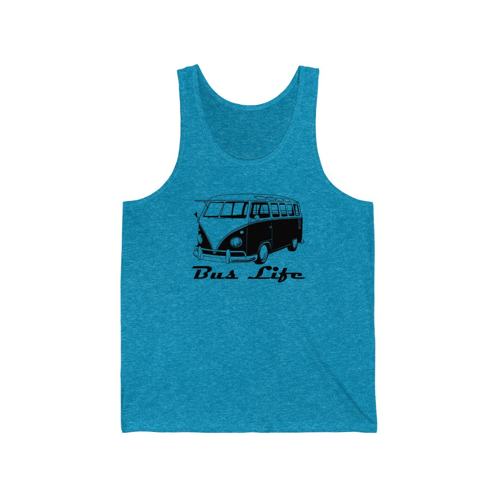 Side Hustle Co-Bus Life Unisex Jersey Tank