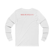 Load image into Gallery viewer, Side Hustle Co-American Flag Combo Unisex Jersey Long Sleeve Tee
