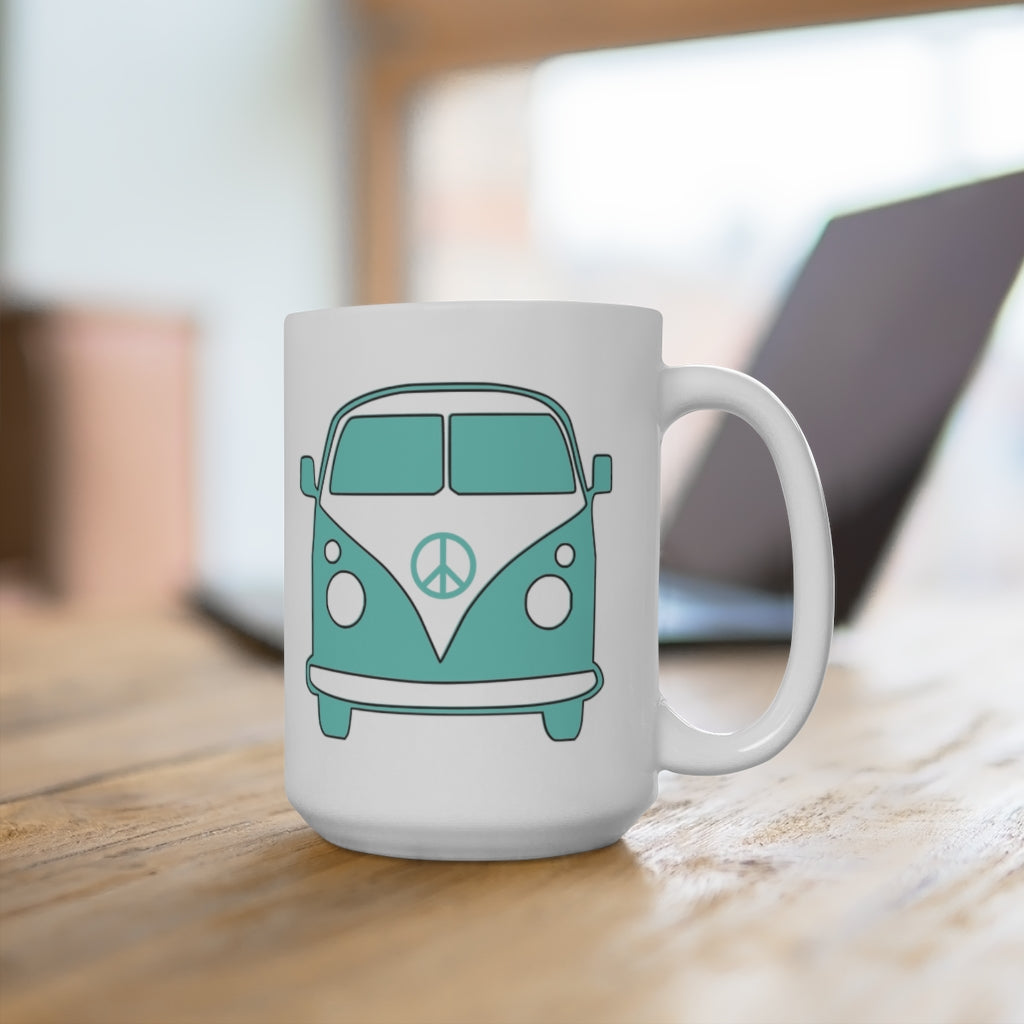 Side Hustle Co-Happy Bus 11/15oz Mug