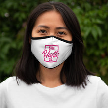 Load image into Gallery viewer, Side Hustle Co-Knockout Fitted Polyester Face Mask
