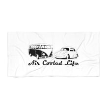 Load image into Gallery viewer, Side Hustle Co &quot;Air Cooled Life&quot; Beach Towel
