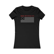 Load image into Gallery viewer, Side Hustle Co-B.R. Flag Women&#39;s Favorite Tee
