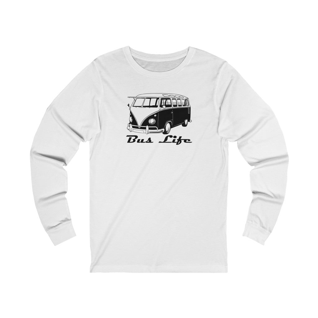 Side Hustle Co-Bus Life Unisex Jersey Long Sleeve Tee