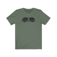 Load image into Gallery viewer, green aviator bella canvas short sleeve shirt
