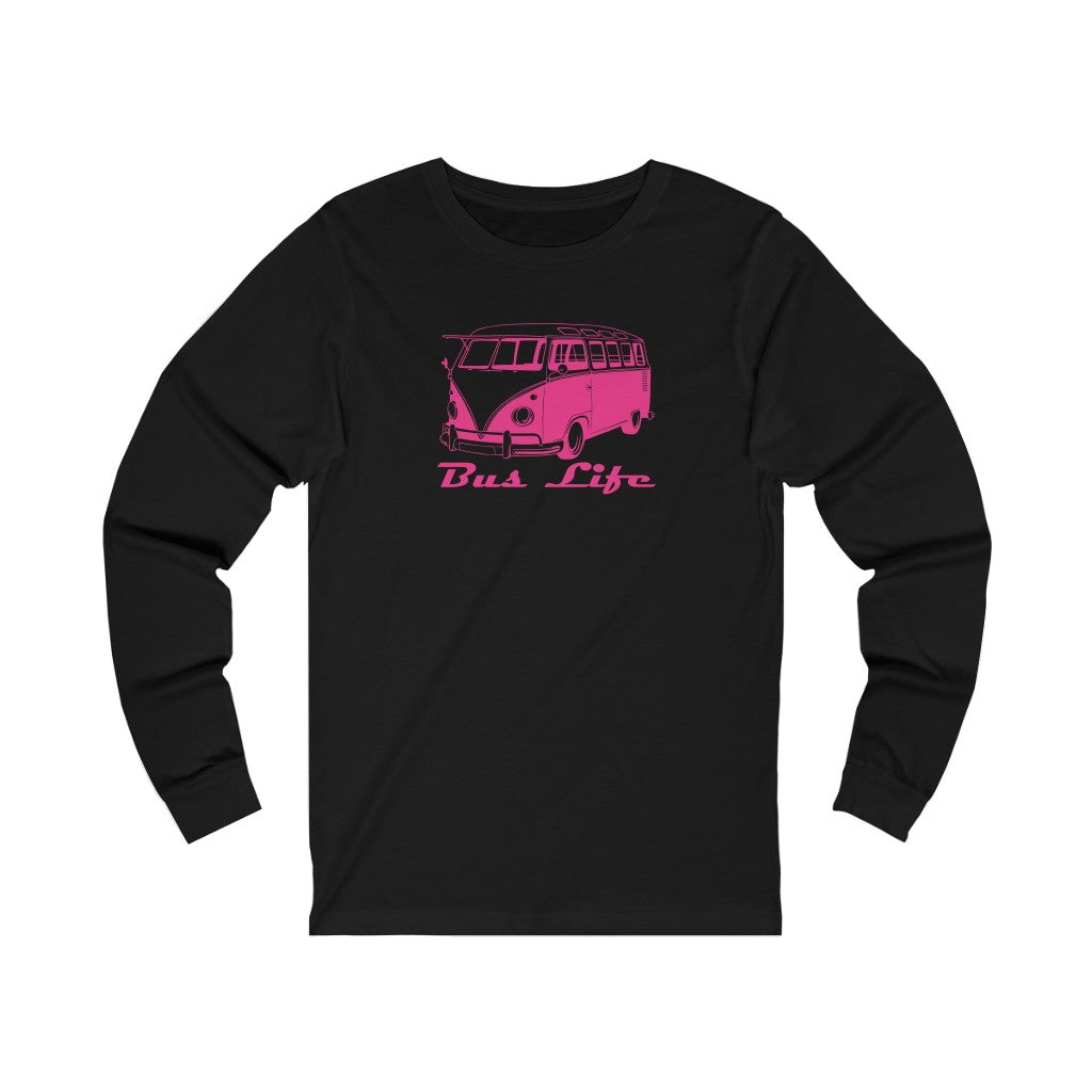 Side Hustle Co-Bus Life Unisex Jersey Long Sleeve Tee