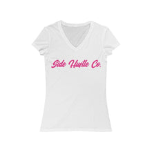 Load image into Gallery viewer, side hustle co women&#39;s V-neck tee
