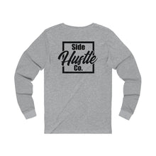 Load image into Gallery viewer, Side Hustle Co-Knockout Combo Unisex Jersey Long Sleeve Tee
