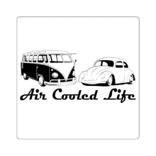 Load image into Gallery viewer, Side Hustle Co-Air Cooled Life Square Stickers
