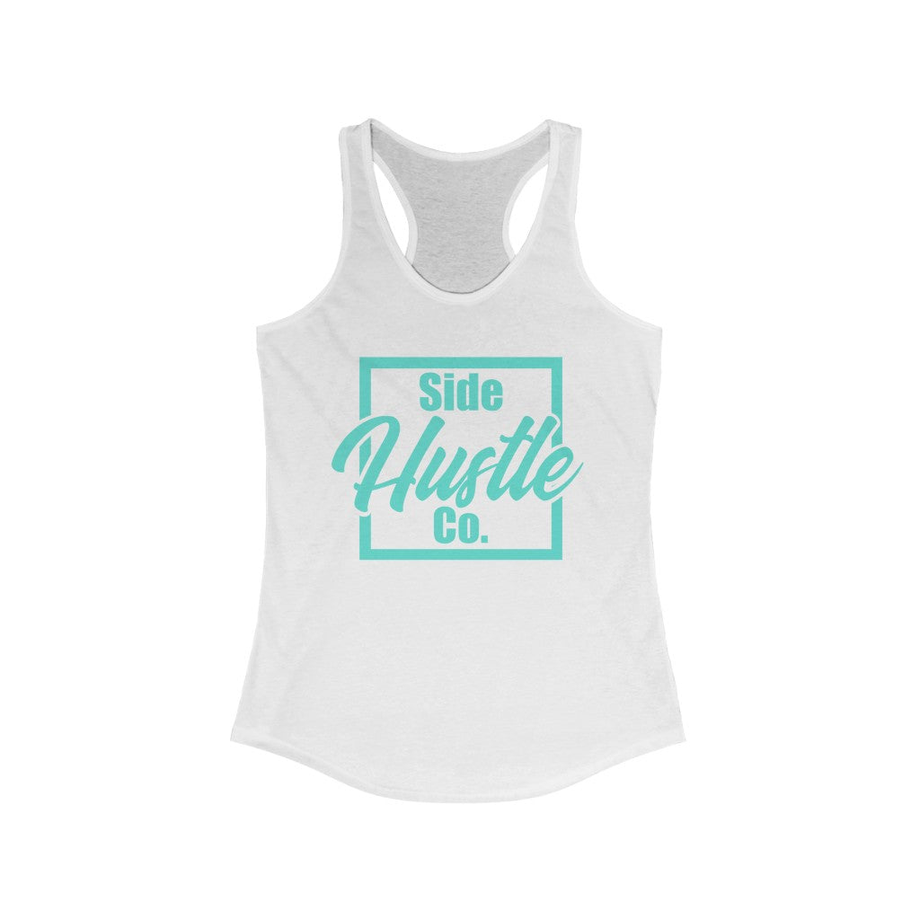 Side Hustle Co-Knockout Women's Ideal Racerback Tank