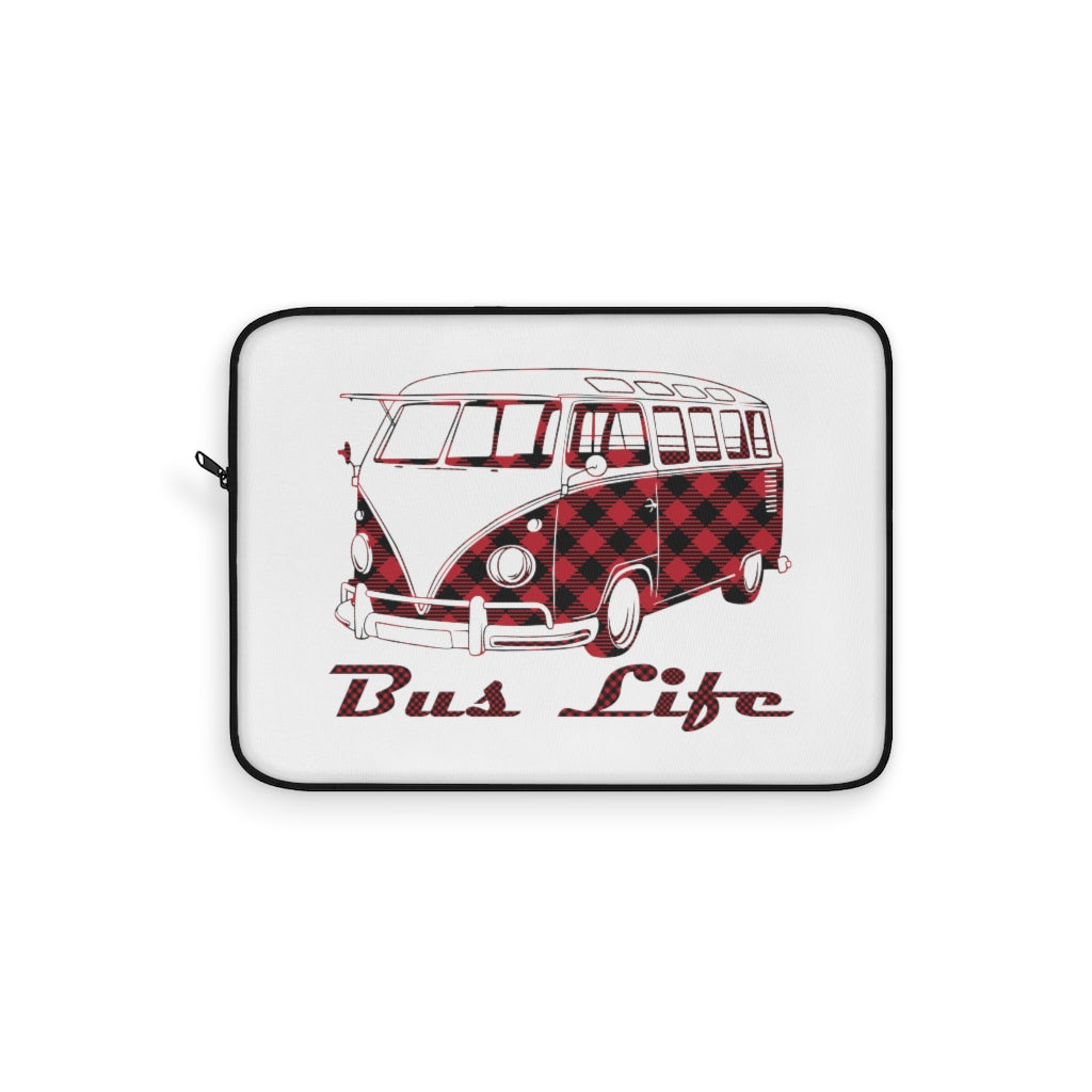 Side Hustle Co-Bus Life Christmas Laptop Sleeve