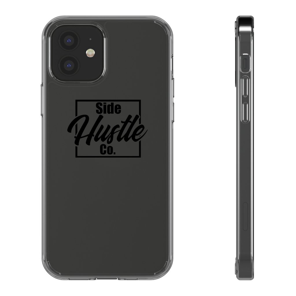 Side Hustle Co-Knockout Clear iPhone Cases